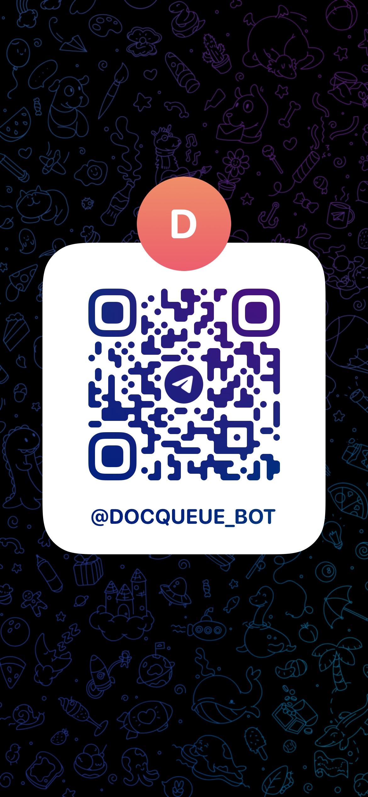DocQueue Bot QR Code